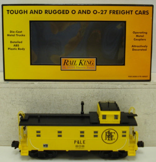 MTH 30-77147 O Pittsburgh & Lake Erie Offset Steel Caboose Car #808