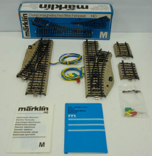 Marklin 5139 HO 30° Right Hand Solenoid Operated Switch Turnout