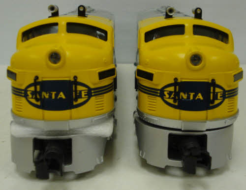 MTH 30-2762-1 Santa Fe F-3 ABA O Gauge Diesel Passenger Train Set w/PS 2.0