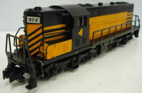 American Flyer 374 Vintage S Texas & Pacific GP-7 Non-Powered Diesel Locomotive