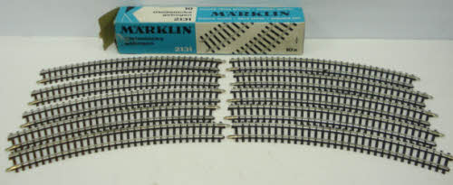 Marklin 2131 HO R424 K Curved Track Sections
