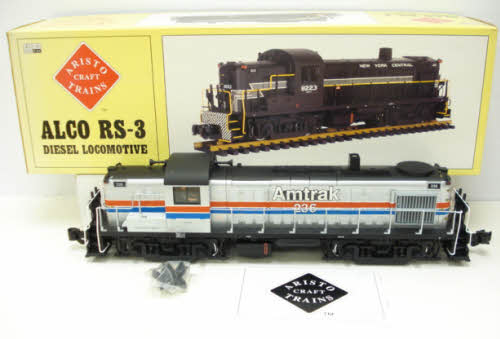 Aristo-Craft 22236 G Amtrak Alco RS-3 Diesel Locomotive #104