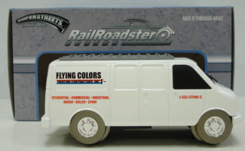 Lionel 6-21570 RailRoadster Flying Colors Motorized Van