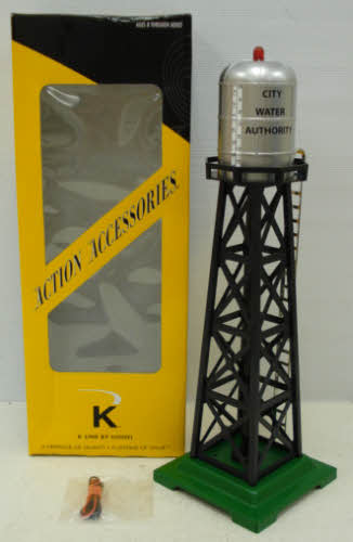 Lionel 6-22194 O Gauge City Water Authority Tank Tower Kit with Light