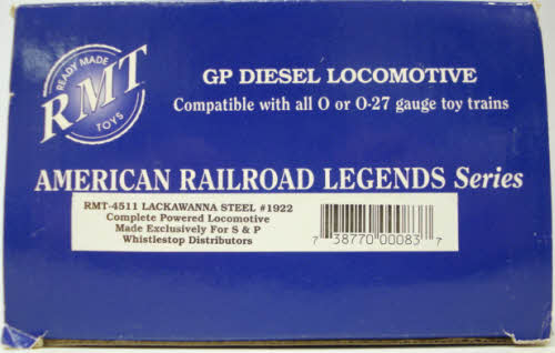RMT 4511 O Lackawanna Steel BEEP Powered Locomotive #1922