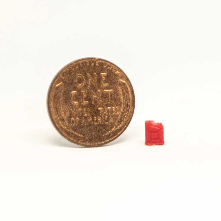 All Scale Miniatures 870857 HO Jerry Can (Pack of 5)