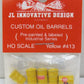 JL Innovative Design 413 HO Yellow Painted&Labeled Industrial Series (Pack of 5)