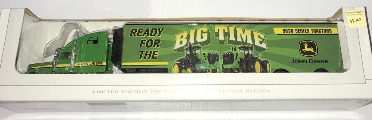 Spec Cast 36599 HO John Deere "Big Time" Freightliner Classic