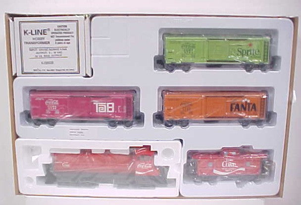 K-Line K1226 Coca-Cola O Gauge Diesel Freight Train Set