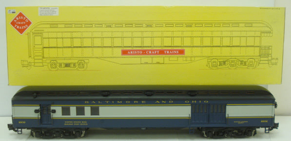 Aristo-Craft 31602 B&O Heavyweight RPO Passenger Car - Metal Wheels