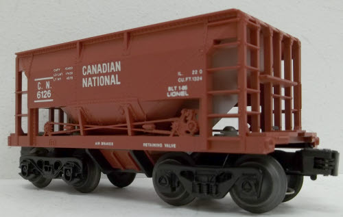 Lionel 6-6126 O Gauge Canadian National Ore Car with Ore Load