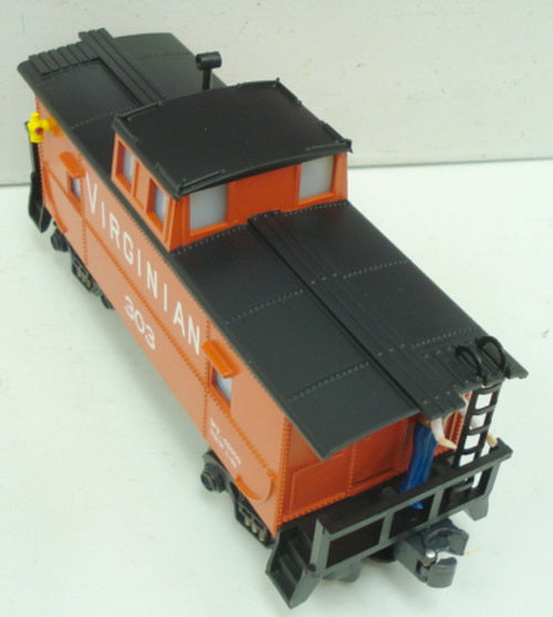 RMT CAB351 O Scale Virginian Lighted Caboose w/ Marker Lights & Figure #303