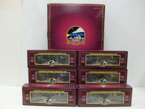 MTH 20-90394 O Chesapeake & Ohio 70-Ton 3-Bay Hopper Car Set (Set of 6)
