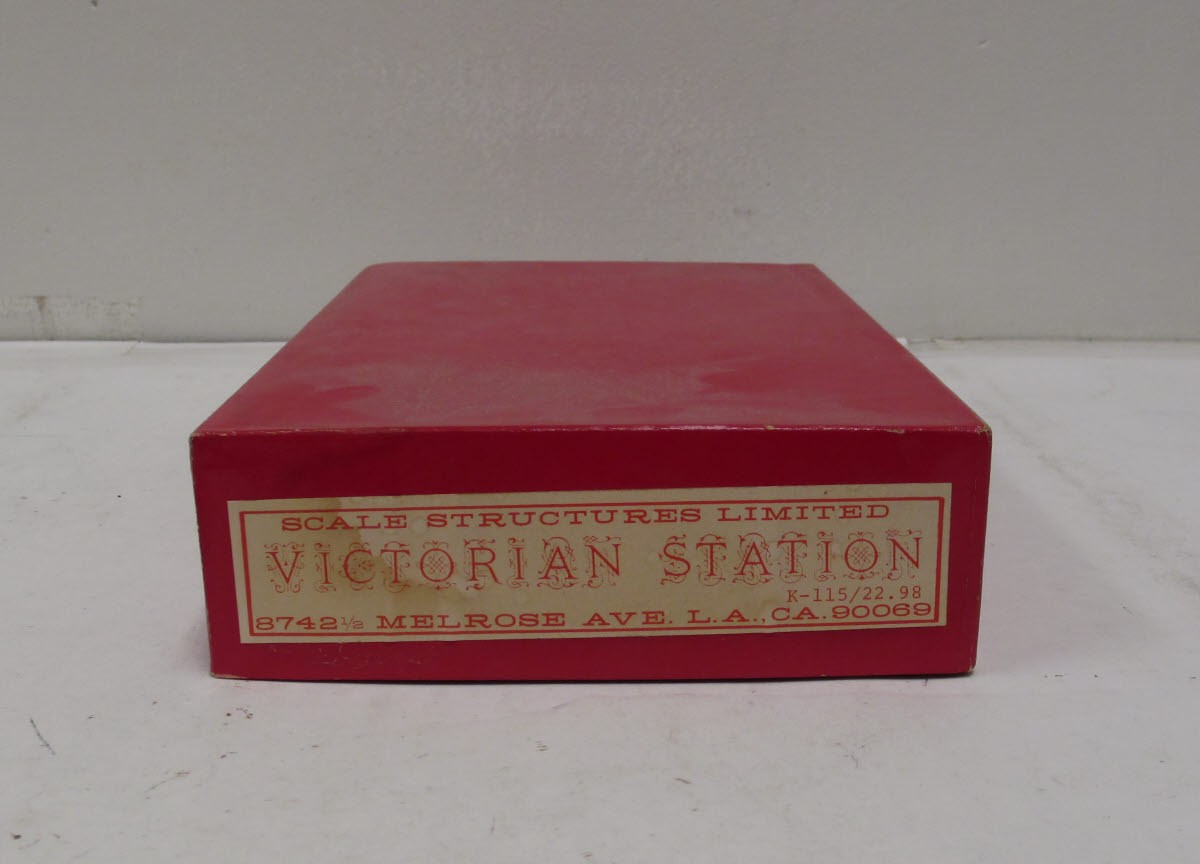 Scale Structures K115 HO Scale Victorian Station Kit