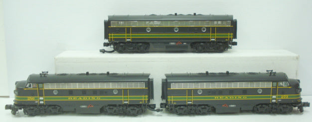 MTH 20-2743-1 Reading F-7 ABA Diesel Engine Set w/PS 2.0 #273/280/271B