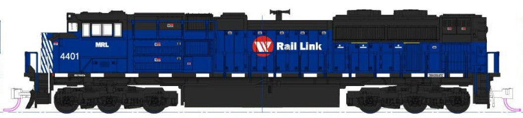 Kato 176-8531 N Montana Rail Link EMD SD70ACe Diesel Locomotive #4401
