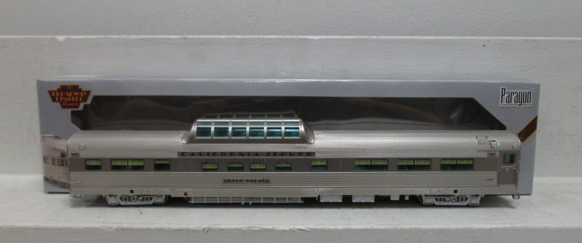 Broadway Limited 526 HO Scale Cali Zephyr WP Vista Dome Car #813