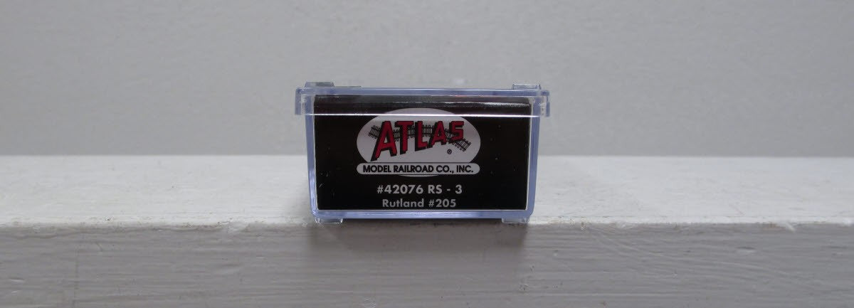 Atlas 42076 N Scale Rutland RS-3 Powered Diesel #205