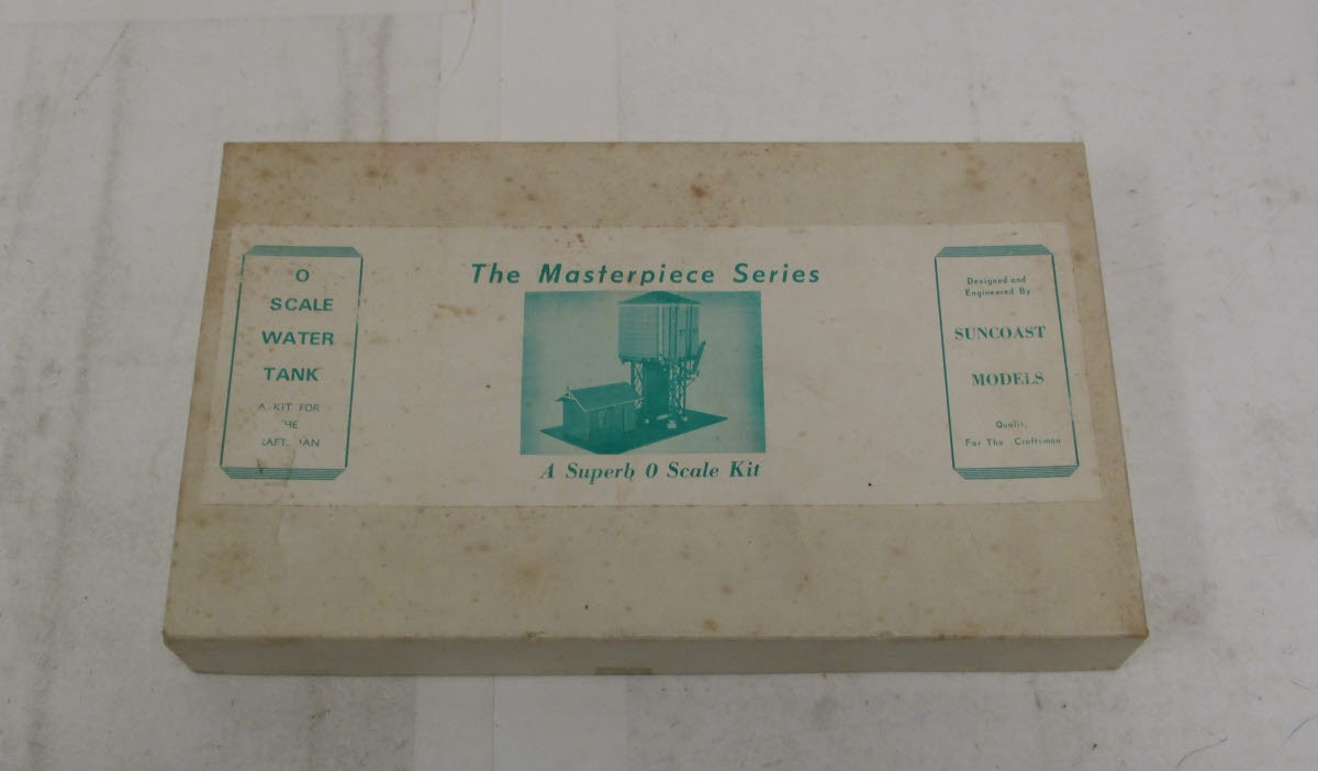 Suncoast Models 006 O Scale Water Tower Tank The Masterpiece Series CraftsmanKit