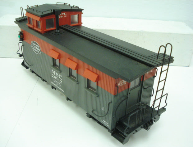 USA Trains R12011 G Scale New York Central Wood Side Caboose #20112