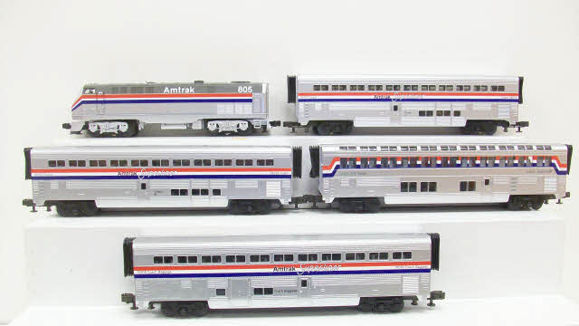 MTH 30-4018-0 O Gauge Amtrak RailKing Genesis Diesel Passenger Train Set w/Horn