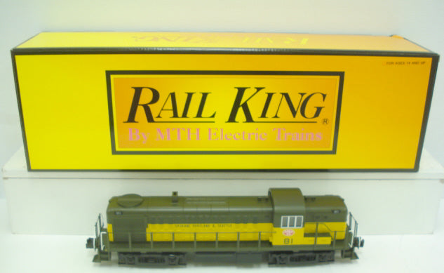 MTH 30-2898-3 Spokane, Portland, and Seattle RS-3 Non-Powered Diesel Engine #81