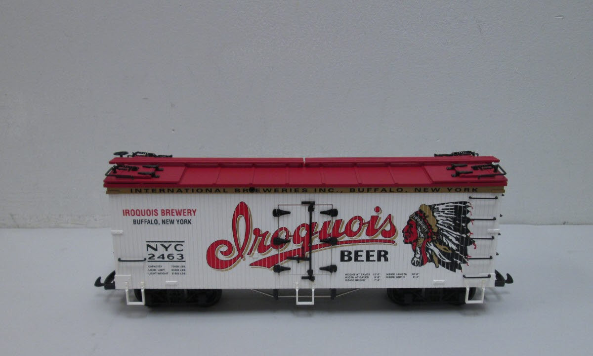 USA Trains 16374 G Scale Iroquois Beer Reefer Car #2463