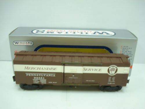 Williams 29 PRR Merchandise Boxcar 92551