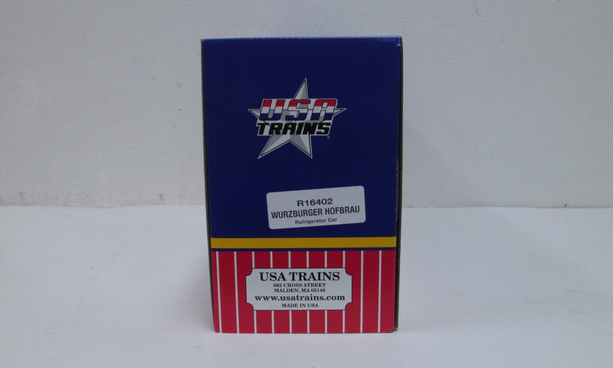 USA Trains 16402 G Scale Wurzburger Hofbrau Refrigerator Car