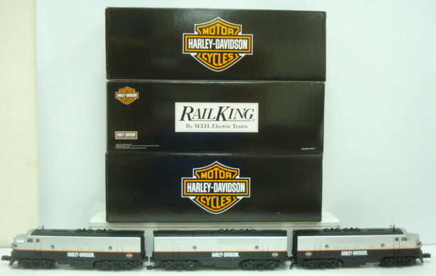 MTH 30-2853-1 Harley-Davidson F-3 ABA Diesel Engine Set w/PS 2.0 #2008/2009