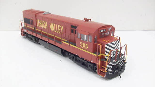 Atlas 20031003 Lehigh Valley U23B Powered 3-Rail Diesel Locomotive w/TMCC #505