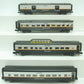 MTH 30-67474 O Harley-Davidson 60' Streamlined Passenger Car Set (Set of 4)