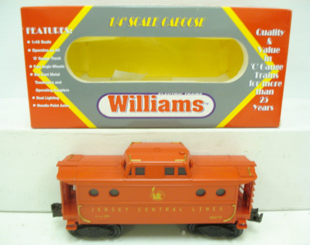 Williams CAB141 O Gauge Jersey Central N5C Caboose #46470