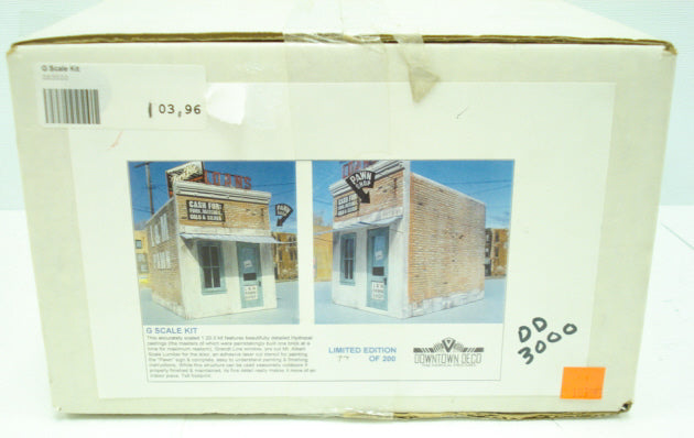 Downtown Deco DD3000 G Scale L&M Pawn Shop Building Kit