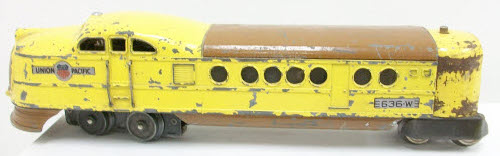Lionel 636W Vintage O Prewar Union Pacific City of Denver Streamliner Set