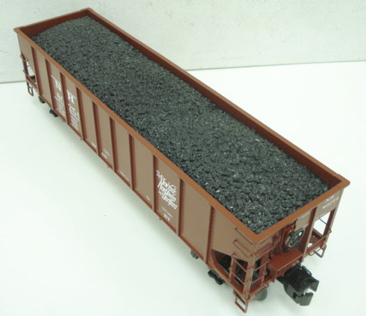 MTH 20-97677 New Haven 70 Ton 3-bay Hopper Car w/ Coal Load