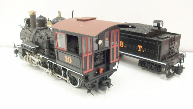 Bachmann 81093 G Gauge East Broad Top 4-6-0 Steam Locomotive & Tender #10