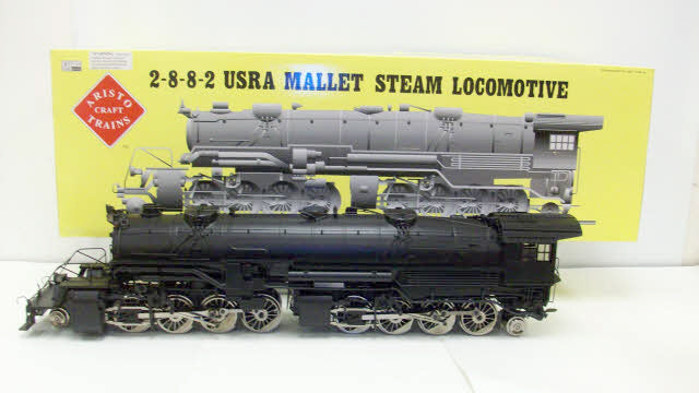 Aristo-Craft 21600 G Undecorated Mallet 2-8-8-2 Steam Locomotive