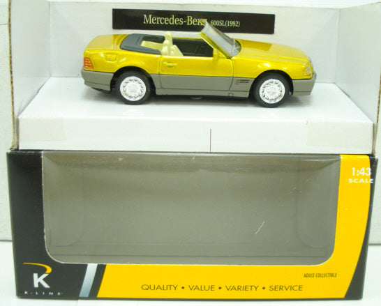 K-Line Kruisers 1:43 1992 Mercedes-Benz 600SL Diecast Car