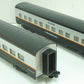 MTH 30-67475 O Harley-Davidson 60' Streamlined Sleeper/Diner Set (Set of 2)