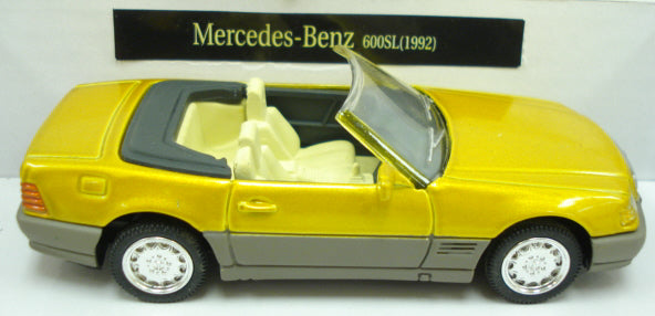 K-Line Kruisers 1:43 1992 Mercedes-Benz 600SL Diecast Car