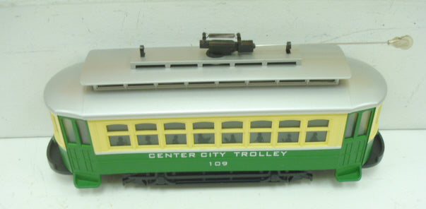 MTH 30-2545 O Gauge Center City Bump-n-Go Trolley