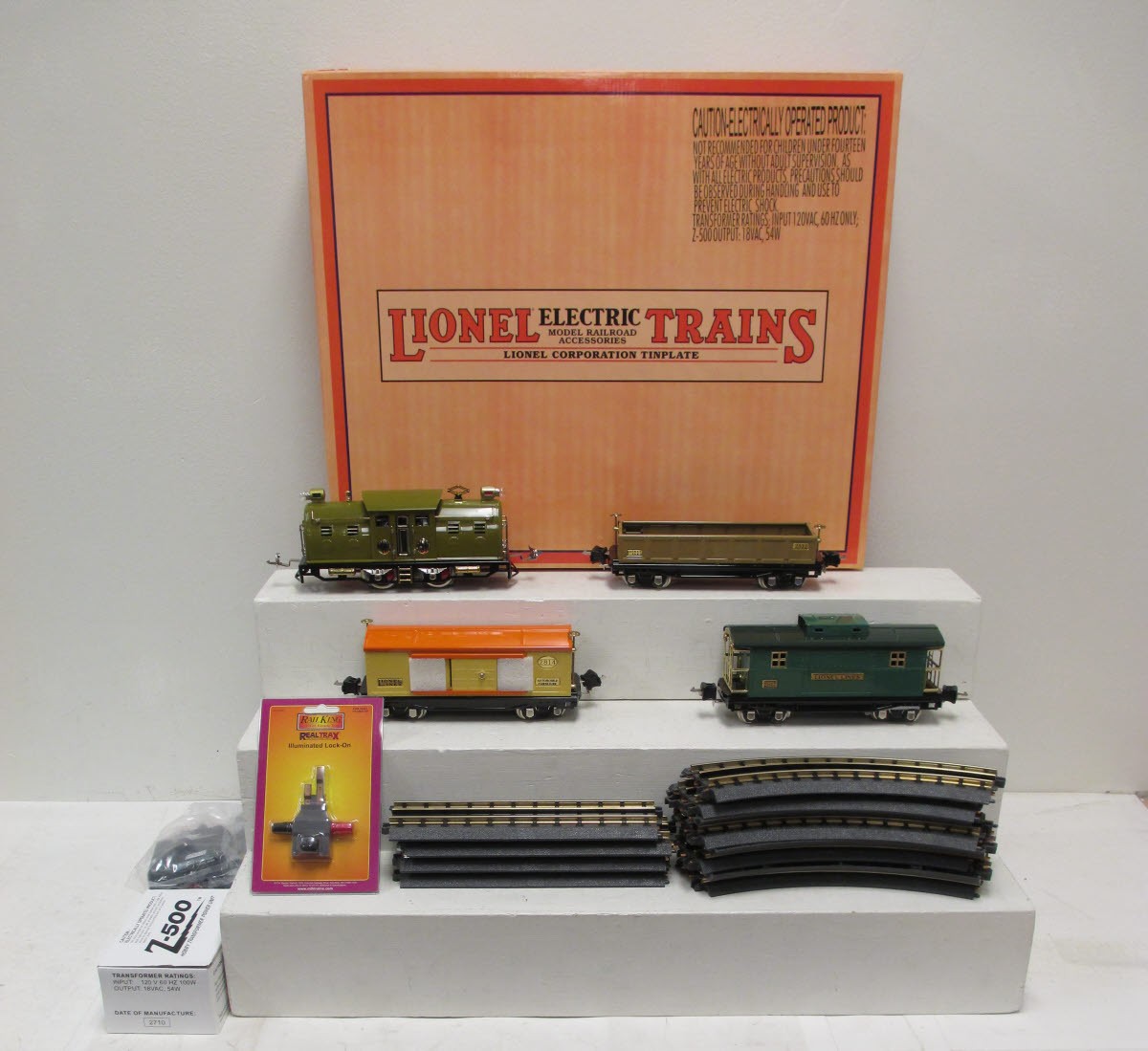 Lionel 11-5506-1 Outfit O Gauge Electric Freight Train Set w/ProtoSound 2.0 #299