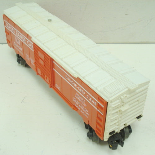 Lionel 6448 Vintage O Red Operating Target Range Car