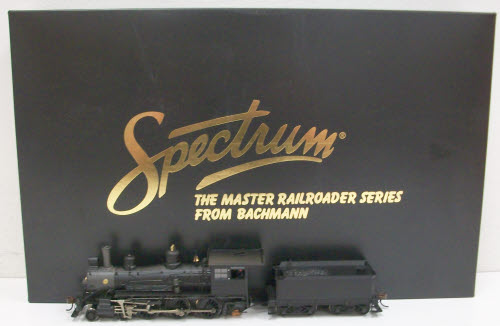Bachmann 82301 HO Undecorated Baldwin 4-6-0 Steam Locomotive w/Tender