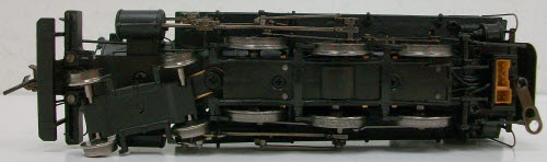 Bachmann 82301 HO Undecorated Baldwin 4-6-0 Steam Locomotive w/Tender