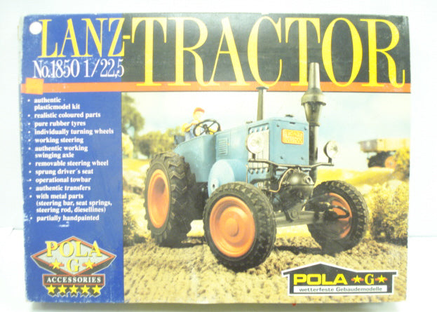 Pola 1850 G Scale Lanz Tractor