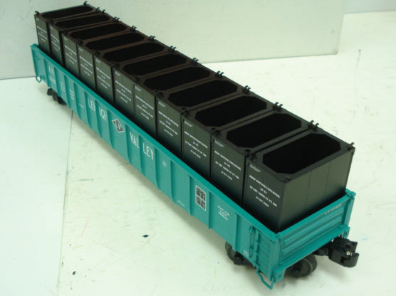 Lionel 6-17479 Lehigh Valley PS-5 Gondola with Containers