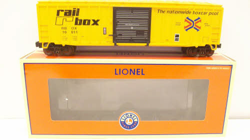 Lionel 6-27235 Railbox Modern Boxcar #10011