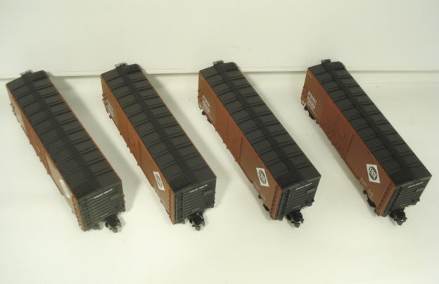 Atlas 8712 3 Rail Erie AAR Double Door Boxcar Set